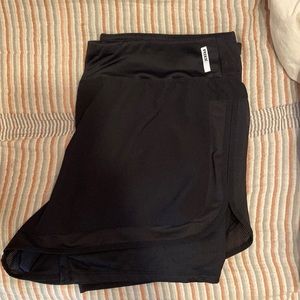 RBX dry tech shorts with built in biker short liner. Size large.